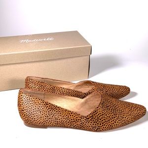 Madewell Calf Hair Spotted Flats